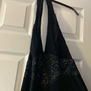 Designer TADASHI petite long gown